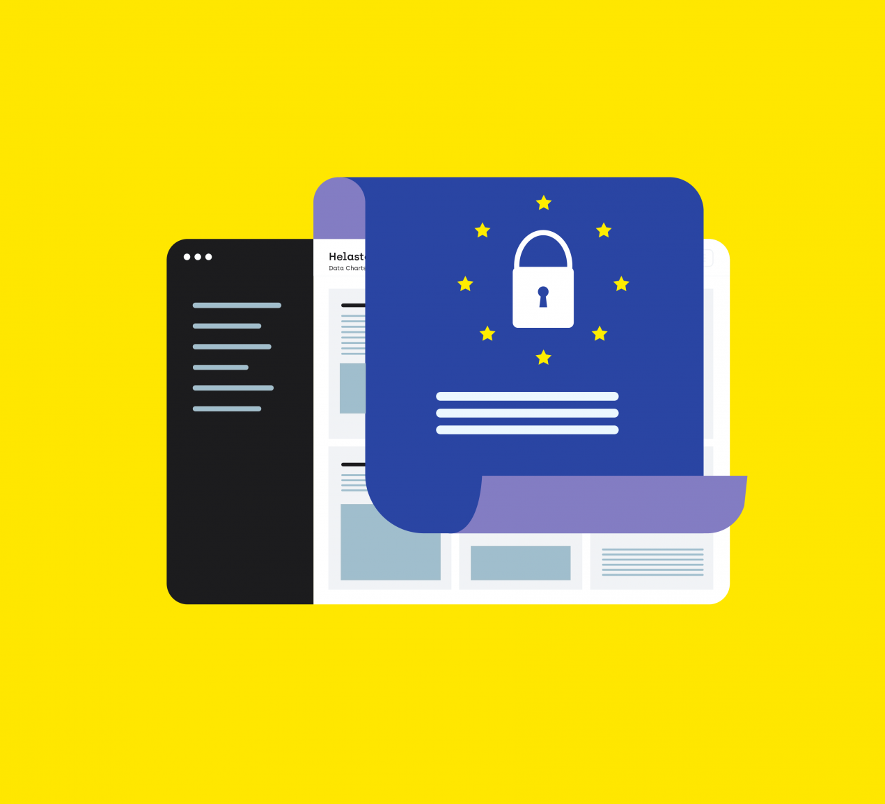 Password protected screen