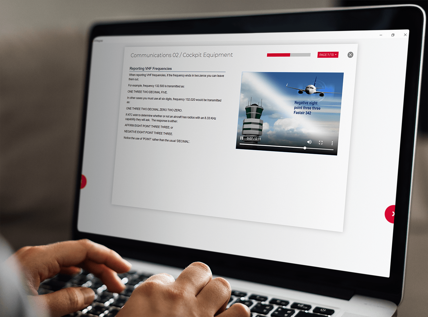 E-learning system for Bristol Groundschool